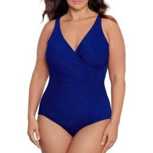 Miraclesuit Plus Size Oceanus One-Piece Swimsuit